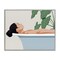 Stupell Industries Tub Relaxation Woman Framed Giclee, design by Marcus Prime